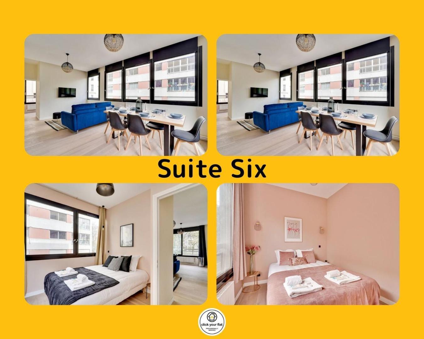 186 Suite Six - Superb Apartment In Parijs Buitenkant foto